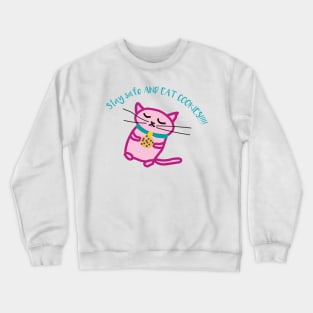 Cookie Cat Crewneck Sweatshirt